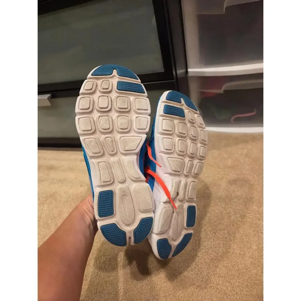 Nike blue red sneakers size 8
